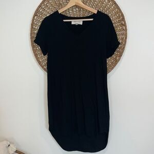 Cloth & Stone black shirt dress size small
